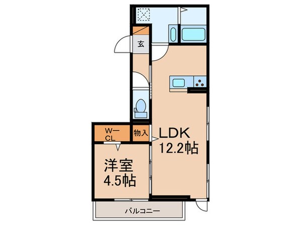 仮）ルミナス空港東の物件間取画像